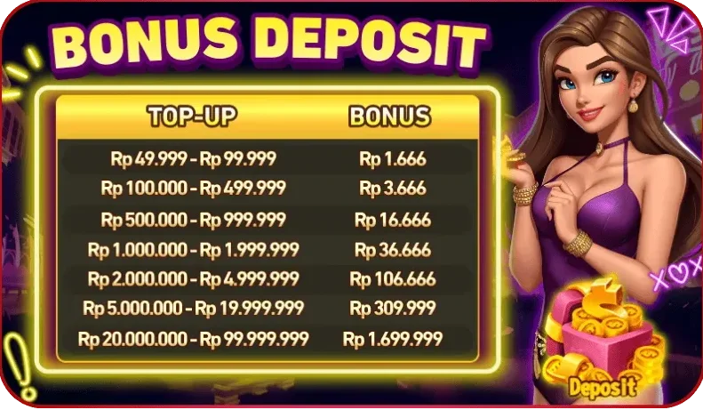 BONUS DEPOSIT